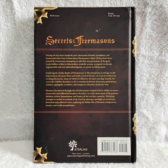 2008 Secrets of the Freemasons 3rd Ed. HC ISBN 978-1-4027-6316-8!! - Picture 4 of 4
